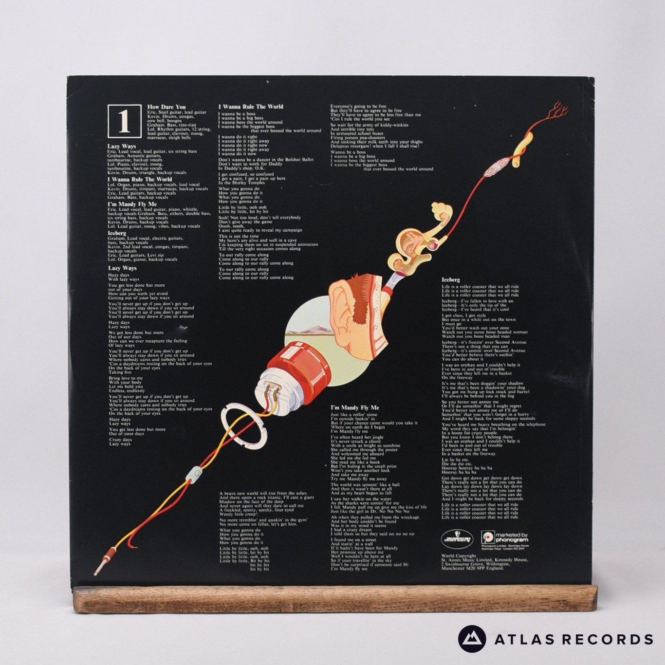 10cc - How Dare You! - Gatefold LP Vinyl Record - VG+/EX