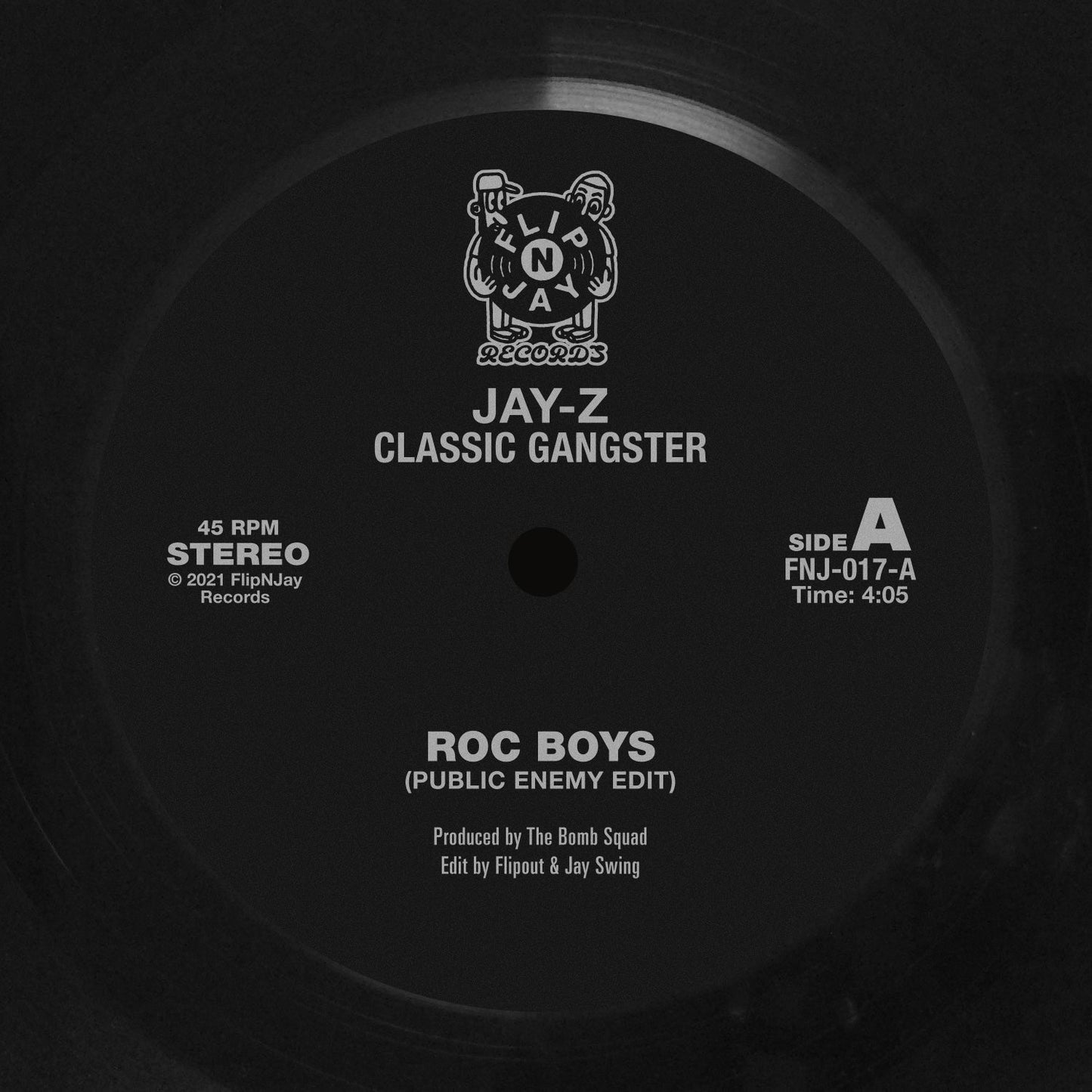 Jay-Z - Classic Gangster Edits 1 7-inch