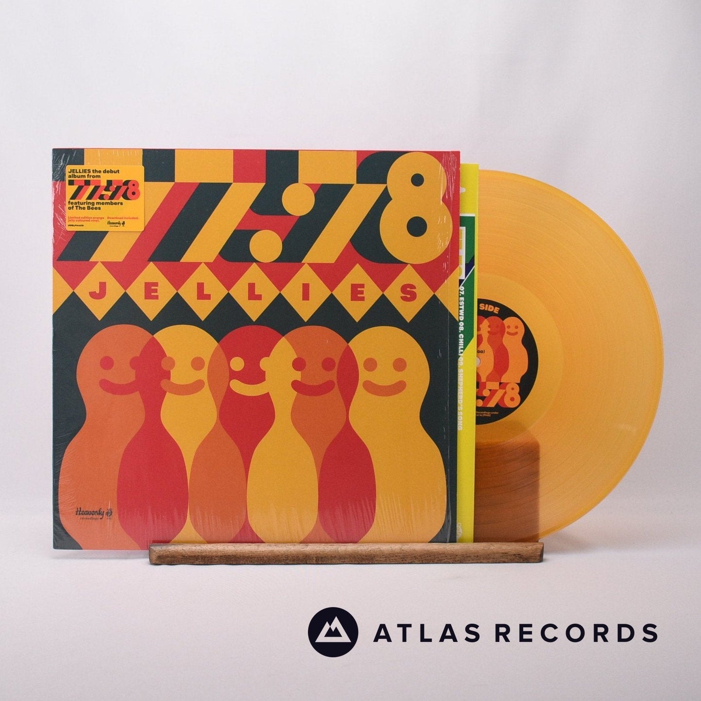 77:78 - Jellies - Orange Jelly Limited Edition LP Vinyl Record - NM/NM