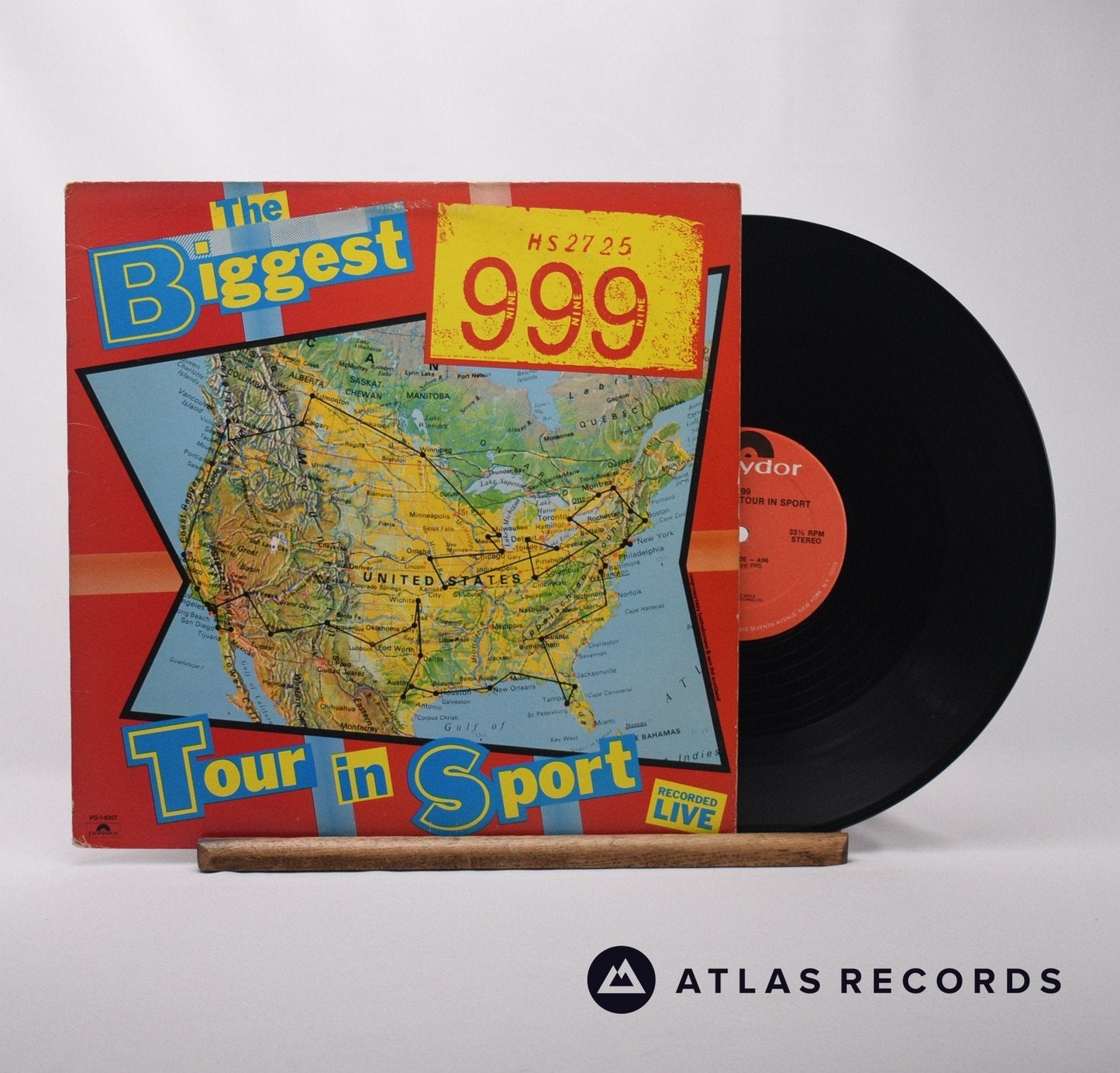 999 - The Biggest Tour In Sport - LP Vinyl Record - VG+/VG+