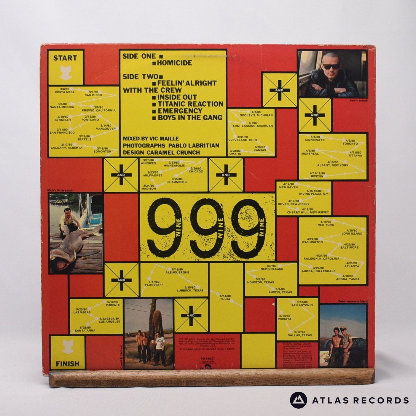 999 - The Biggest Tour In Sport - LP Vinyl Record - VG+/VG+