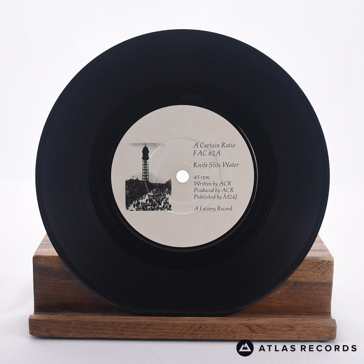 A Certain Ratio - Knife Slits Water - 7" Vinyl Record - VG/VG+