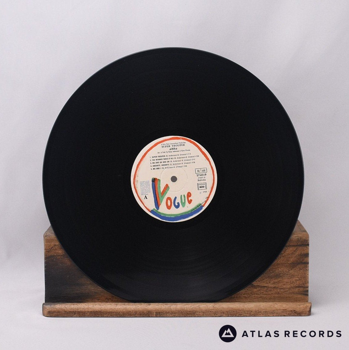 ABBA - Super Trouper - French LP Vinyl Record - EX/VG+