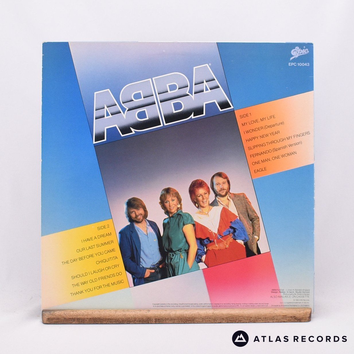 ABBA - Thank You For The Music - LP Vinyl Record - EX/EX
