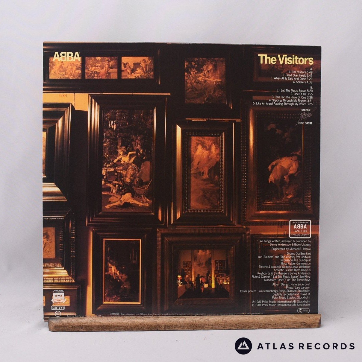 ABBA - The Visitors - LP Vinyl Record - EX/EX