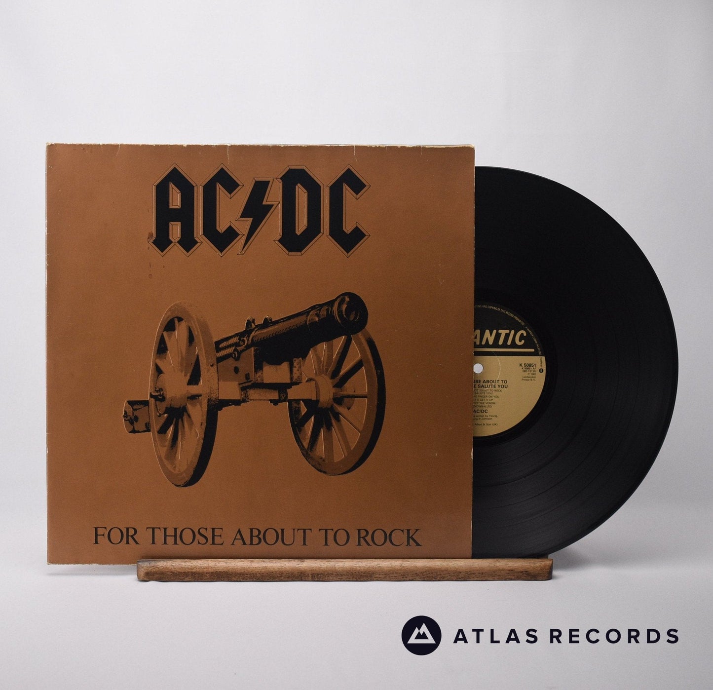 AC/DC - For Those About To Rock We Salute You - -A -B LP Vinyl Record - VG+/VG+