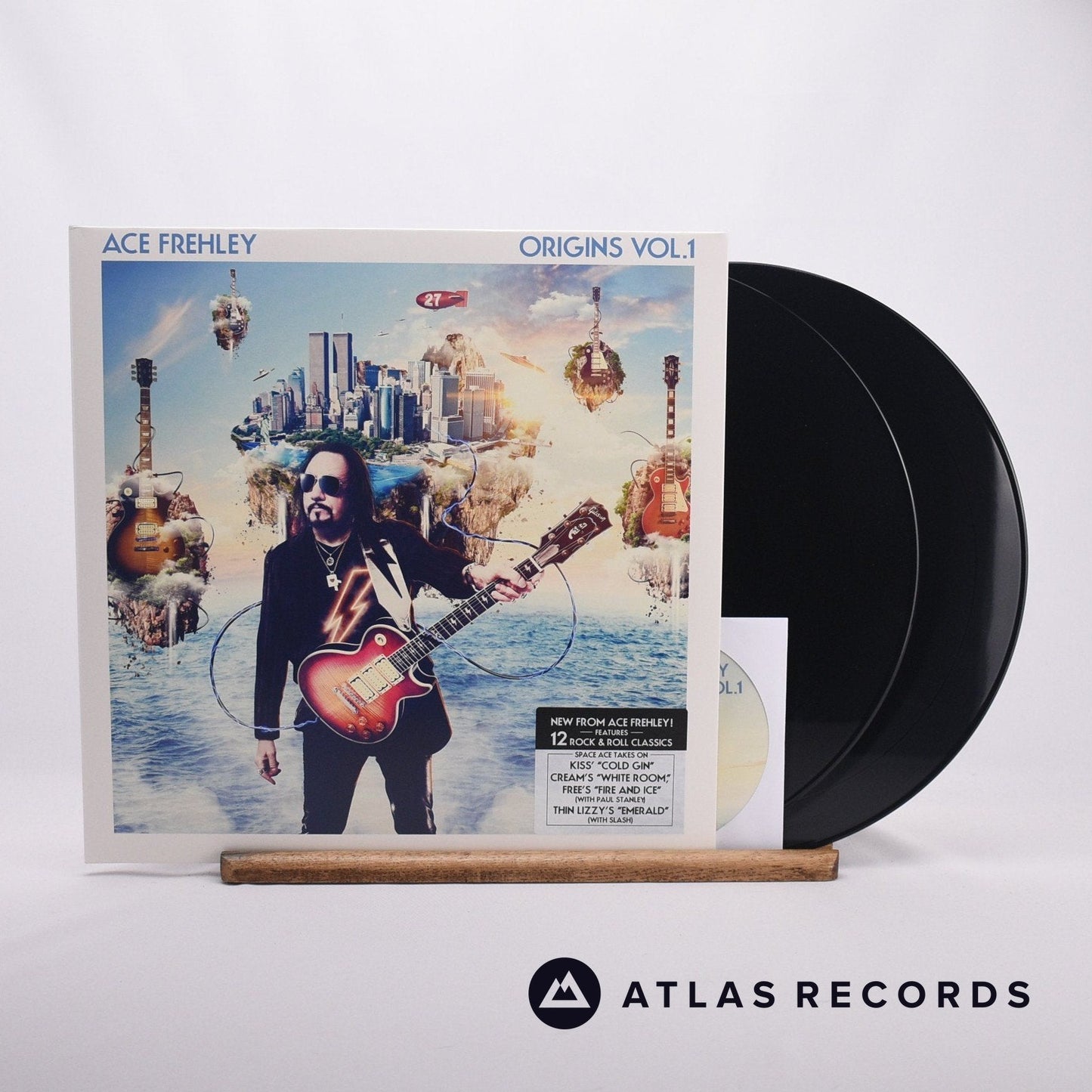 Ace Frehley - Origins Vol.1 - 45 47 CD + Double LP Vinyl Record - NM/EX