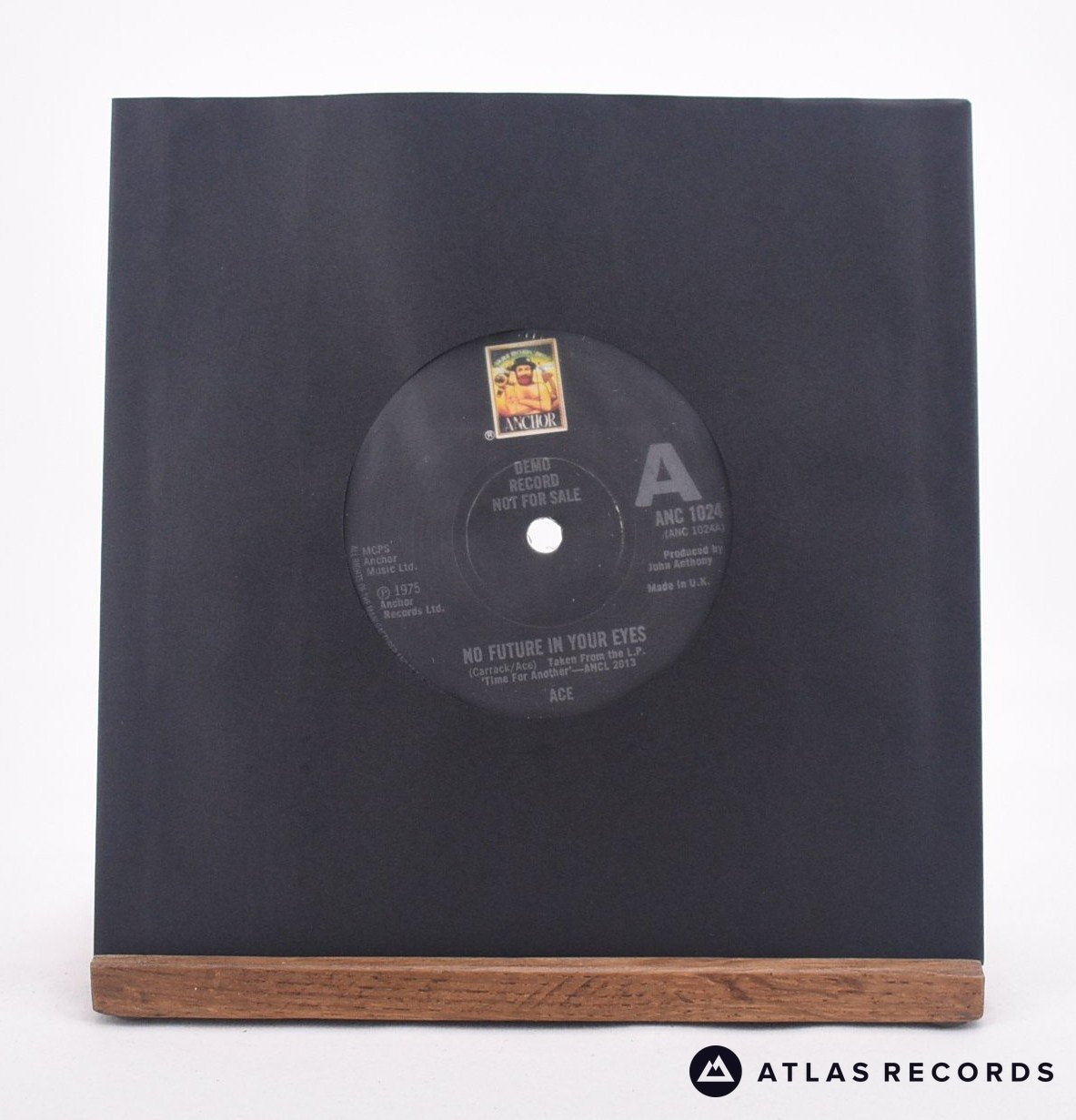 Ace - No Future In Your Eyes - Promo 7" Vinyl Record - VG+