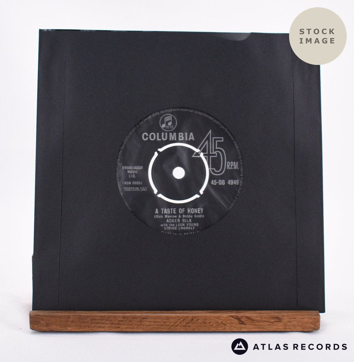 Acker Bilk - A Taste Of Honey - 7" Vinyl Record