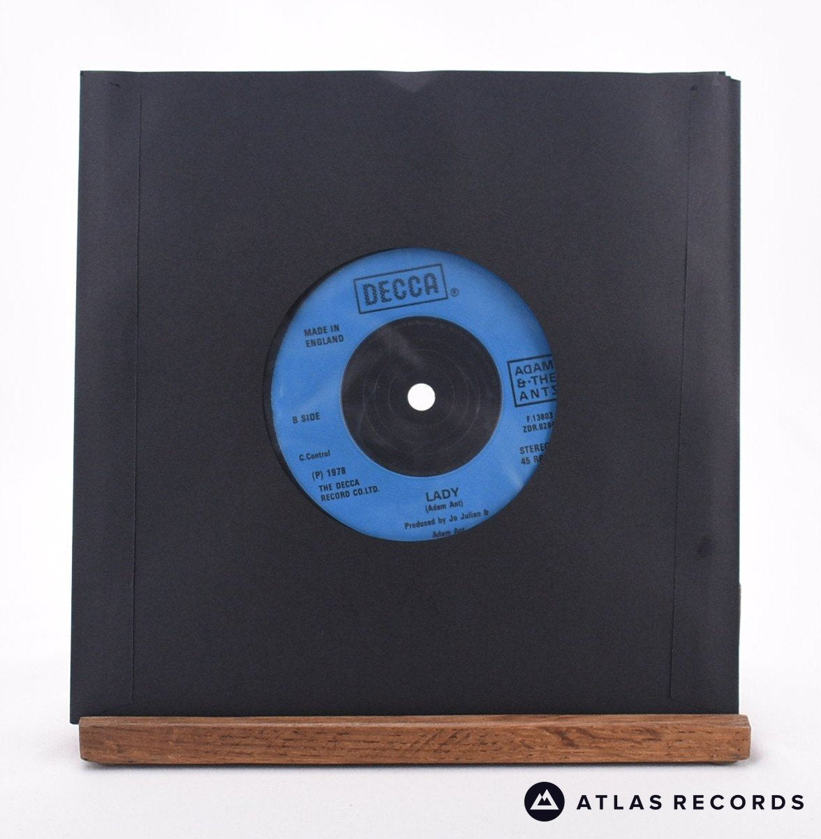 Adam And The Ants - Young Parisians - 7" Vinyl Record - VG