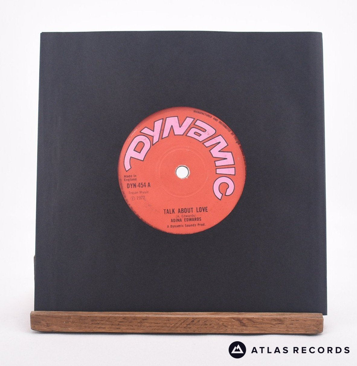 Adina Edwards - Talk About Love - 7" Vinyl Record - VG