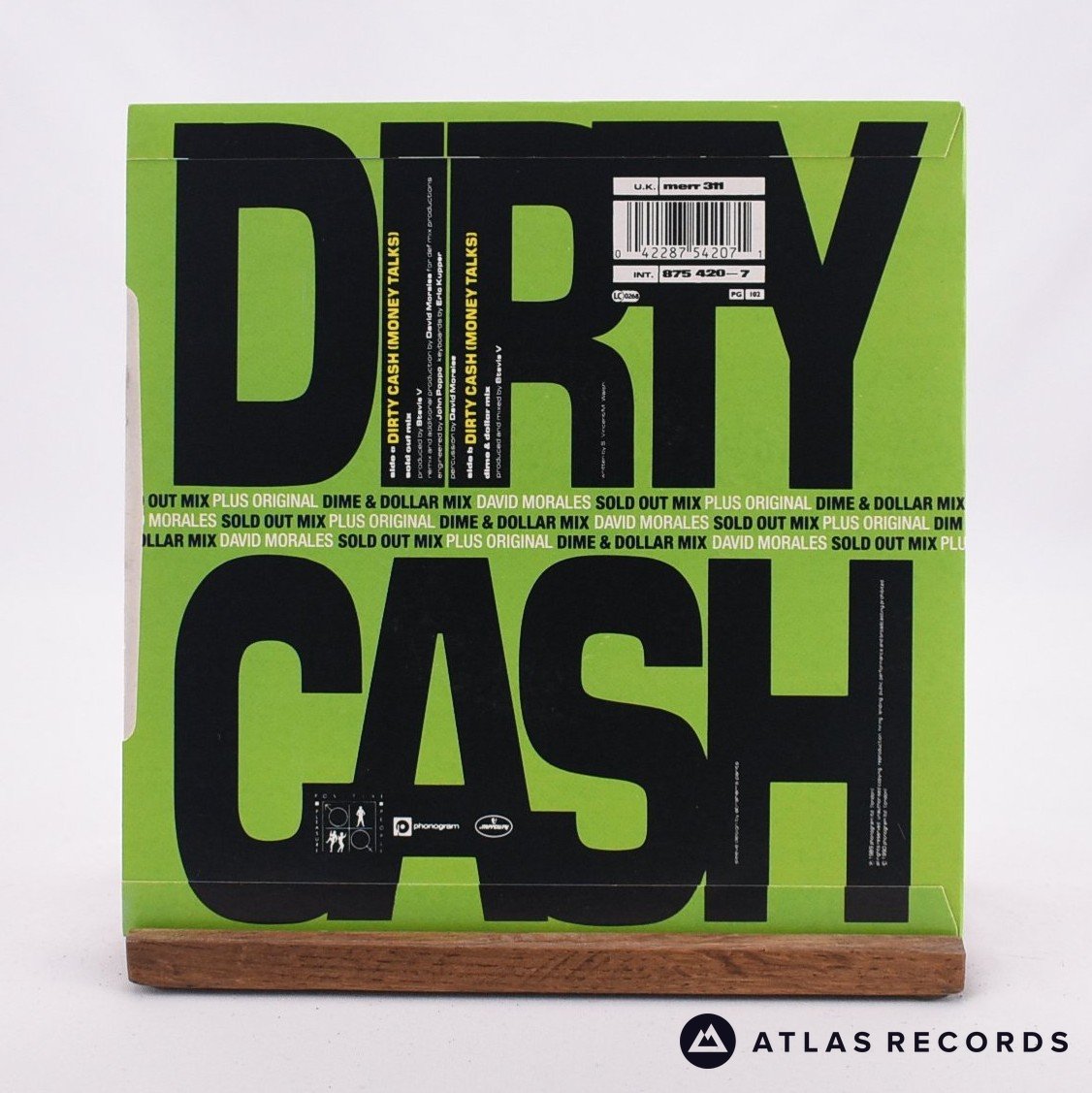 Adventures Of Stevie V. - Dirty Cash - 7" Vinyl Record - EX/EX