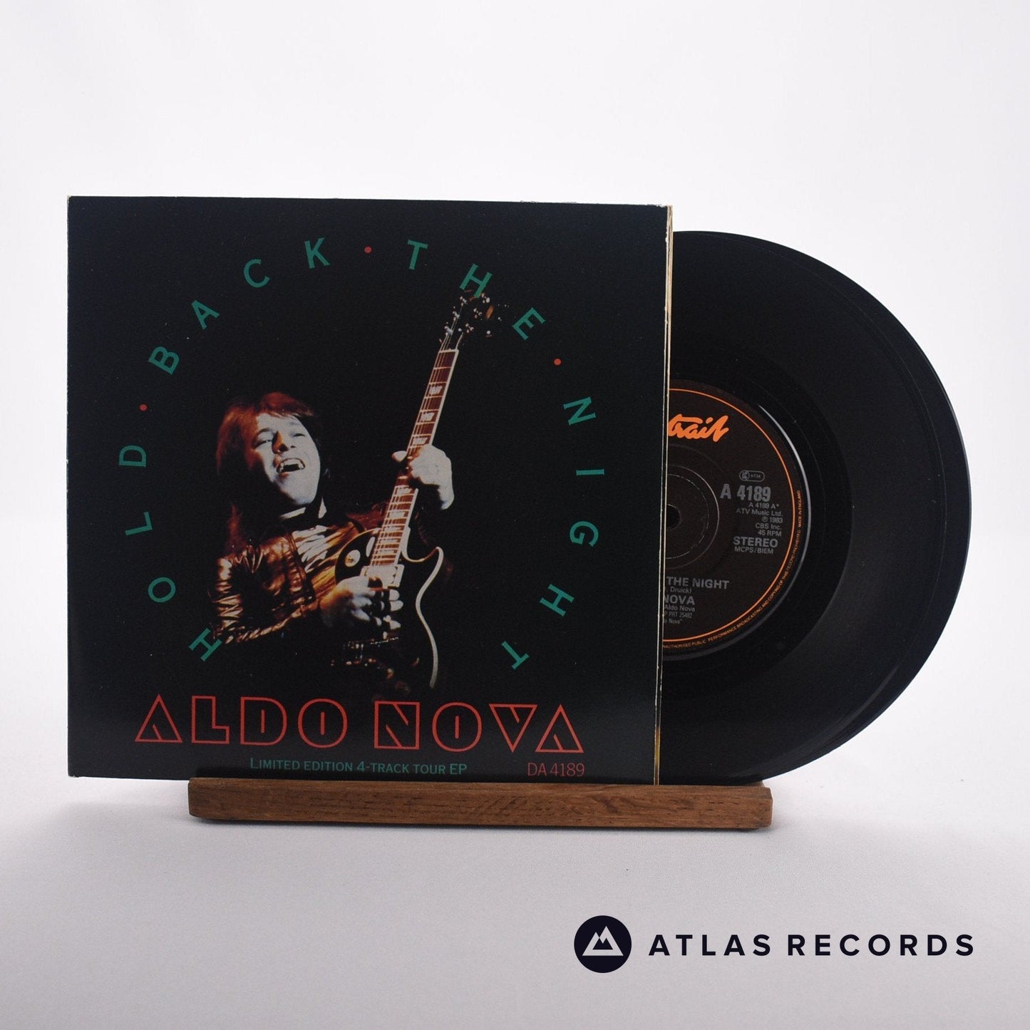 Aldo Nova - Hold Back The Night - Gatefold 2 x 7" Vinyl Record - EX/EX