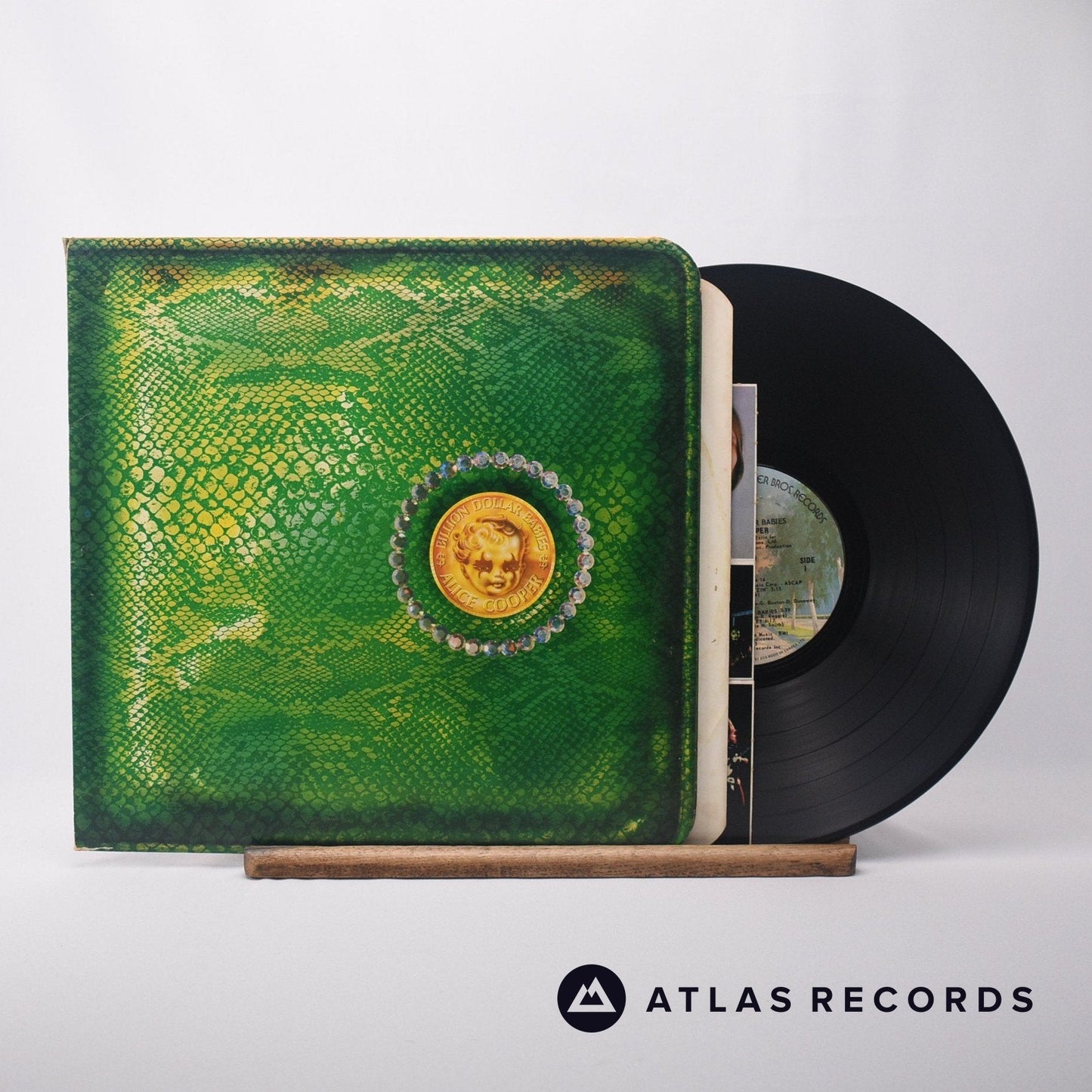 Alice Cooper - Billion Dollar Babies - Insert LP Vinyl Record - VG+/VG+