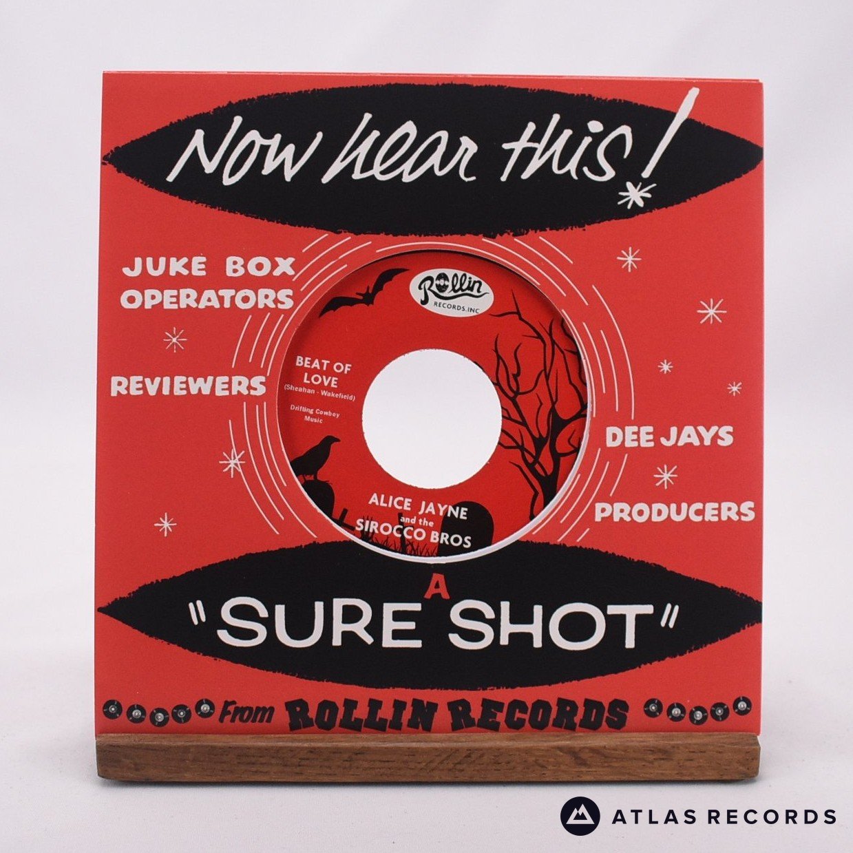Alice Jayne - Hoo Doo - 7" Vinyl Record - NM/EX