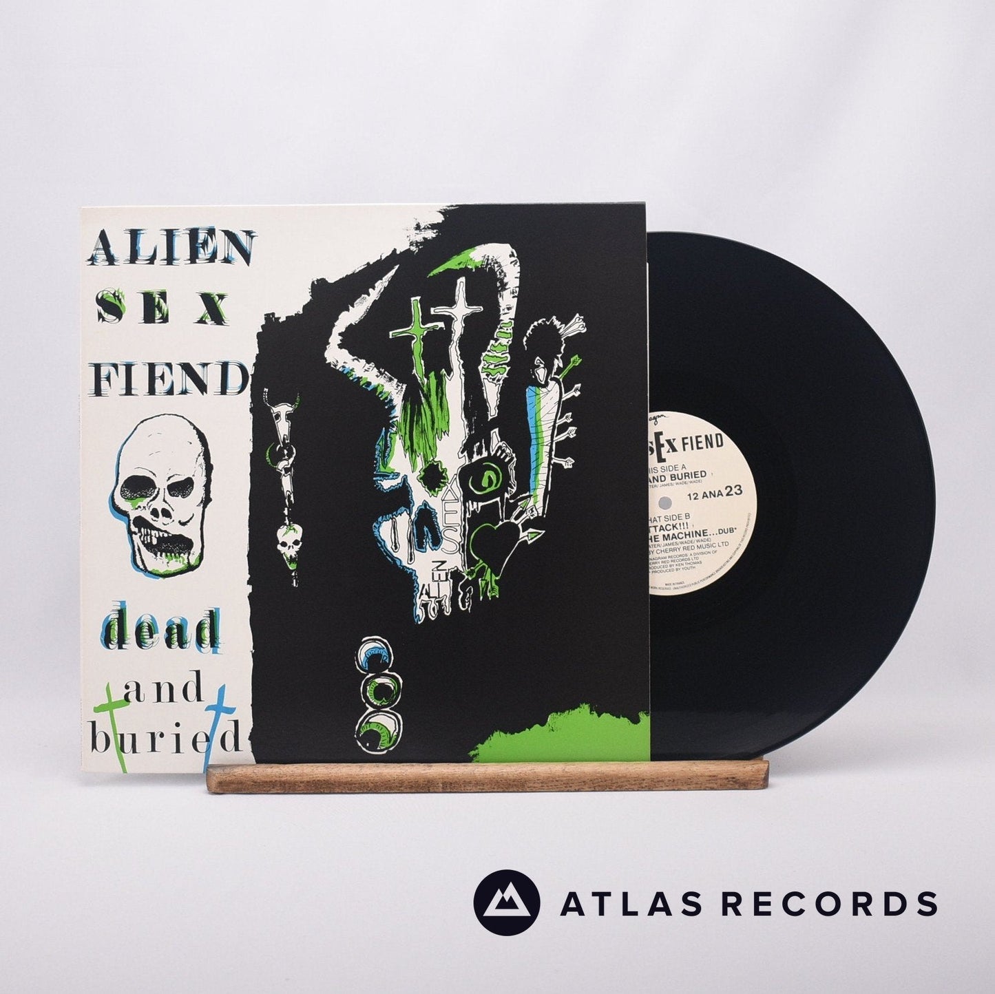 Alien Sex Fiend - Dead And Buried - Townhouse 12" Vinyl Record - EX/EX