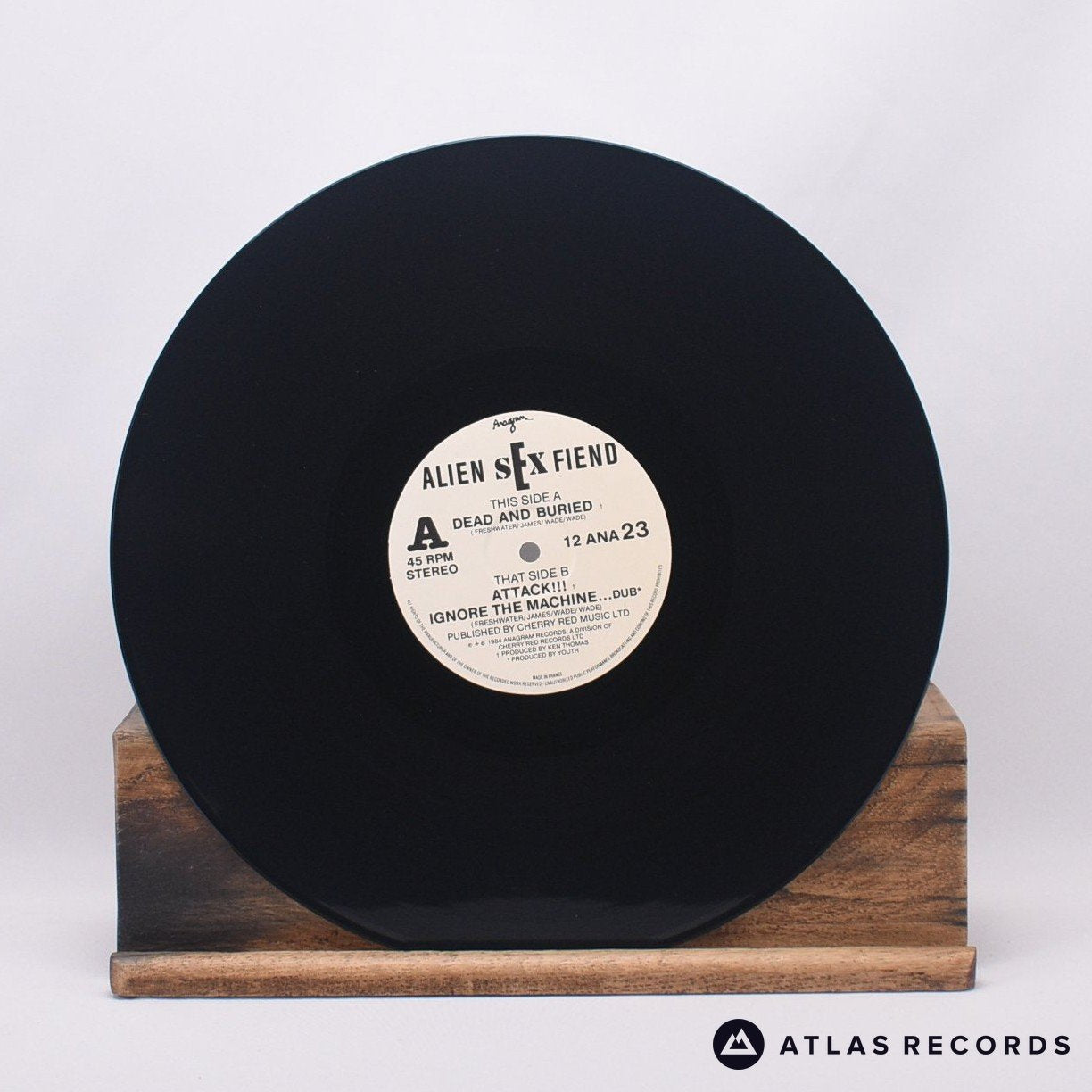 Alien Sex Fiend - Dead And Buried - Townhouse 12" Vinyl Record - EX/EX