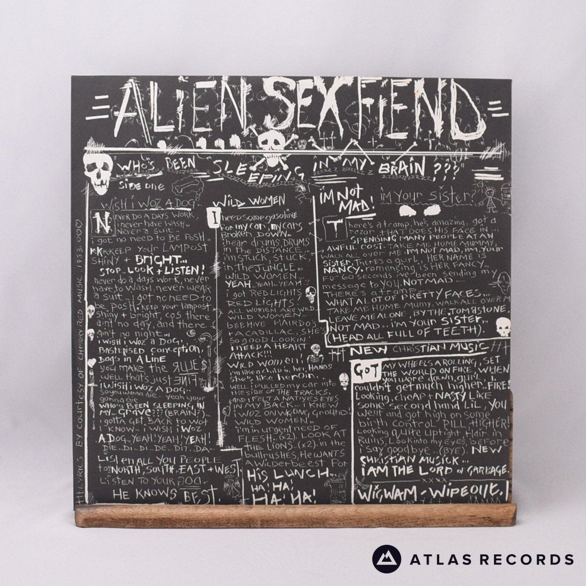 Alien Sex Fiend - Who's Been Sleeping In My Brain - LP Vinyl Record - VG+/EX