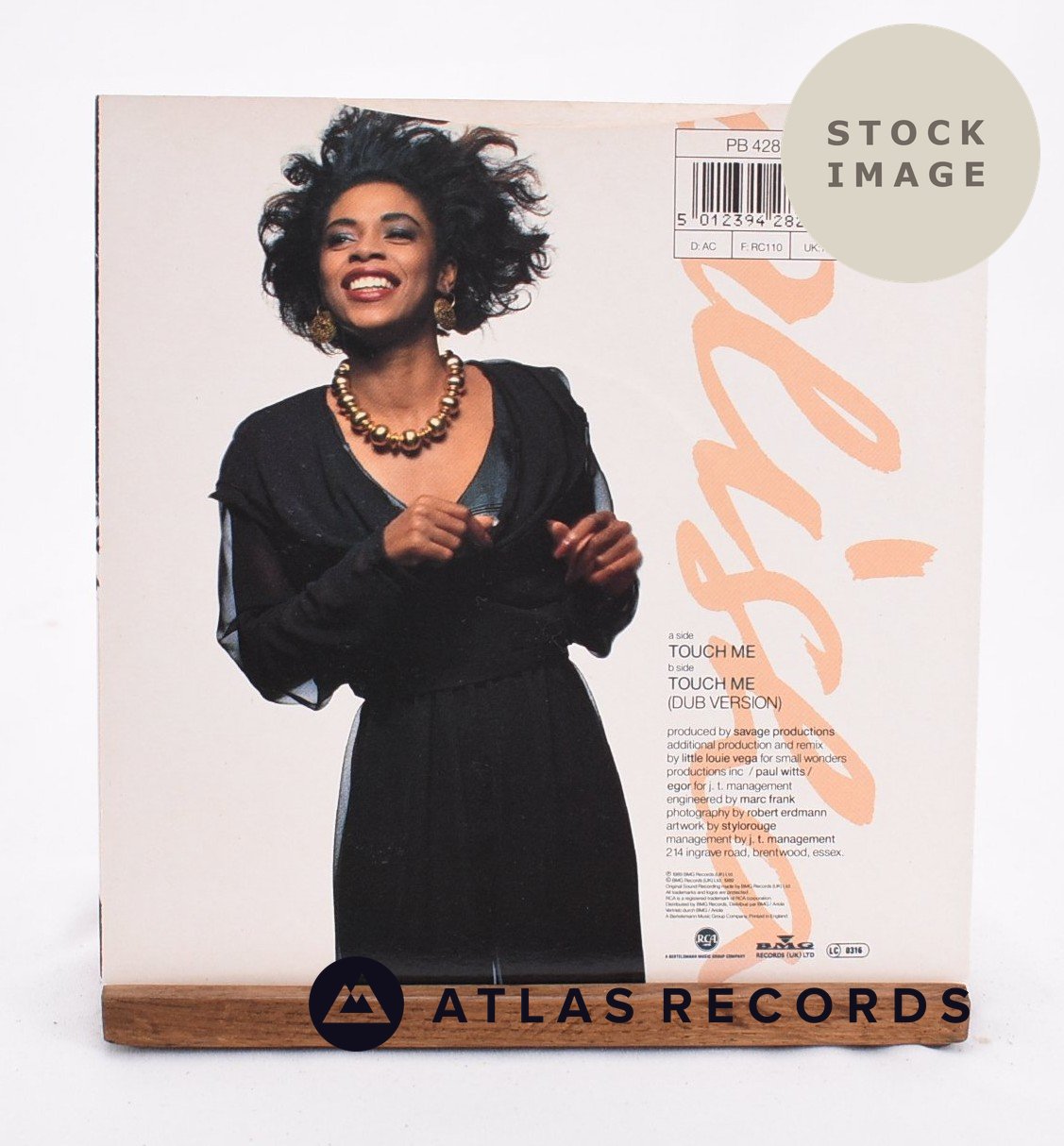 Alisha Warren - Touch Me - 7" Vinyl Record