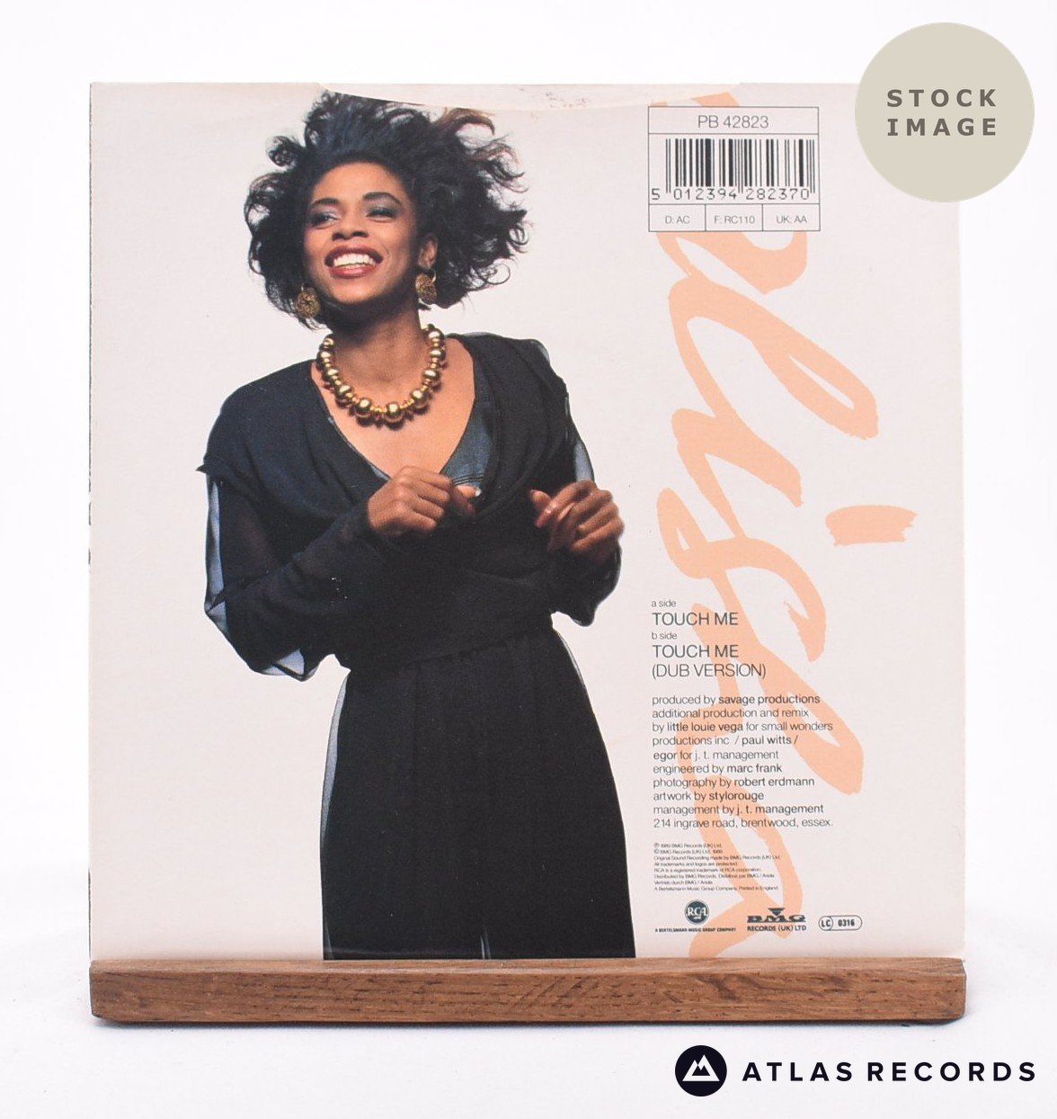 Alisha Warren - Touch Me - 7" Vinyl Record