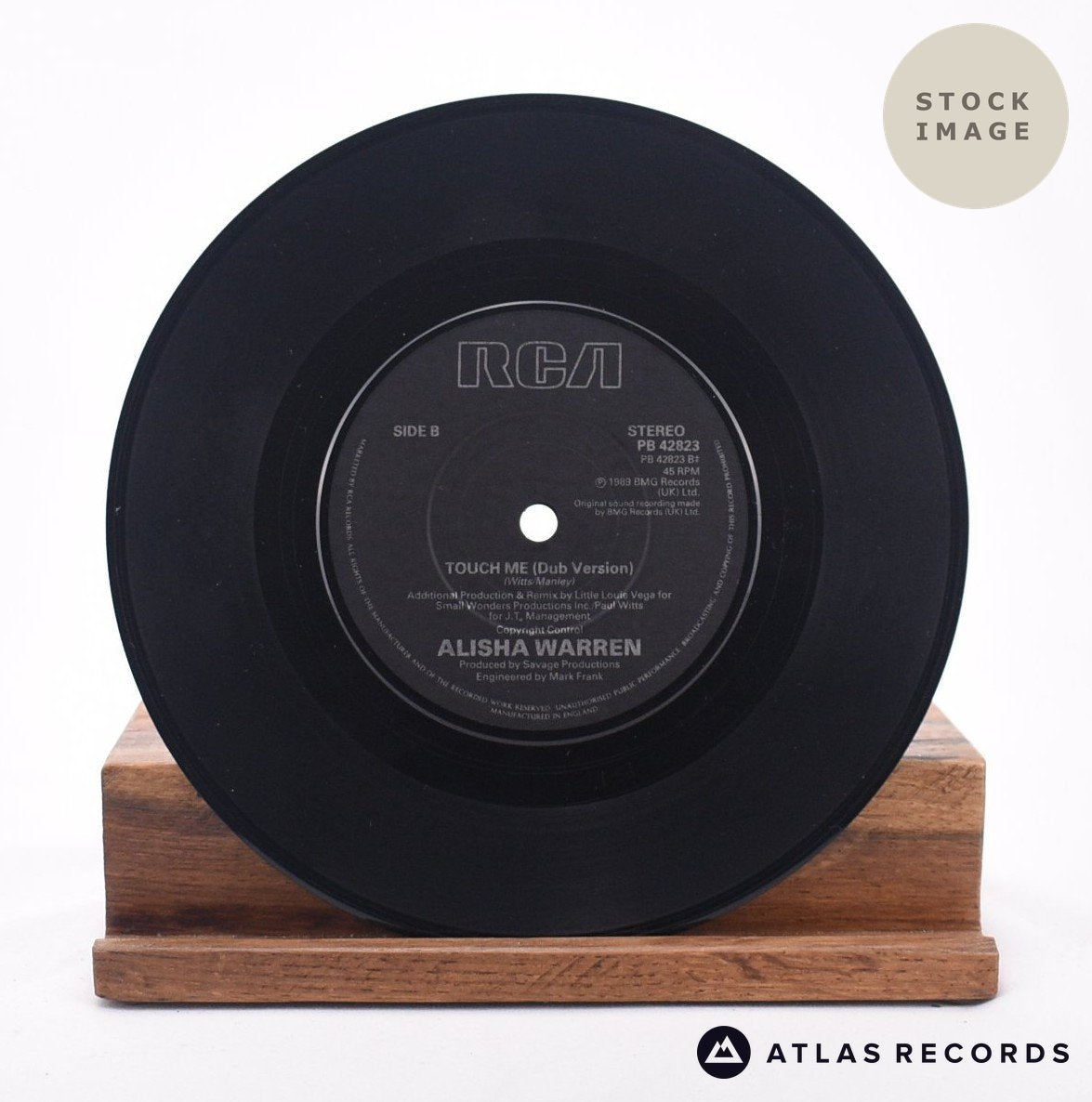 Alisha Warren - Touch Me - 7" Vinyl Record