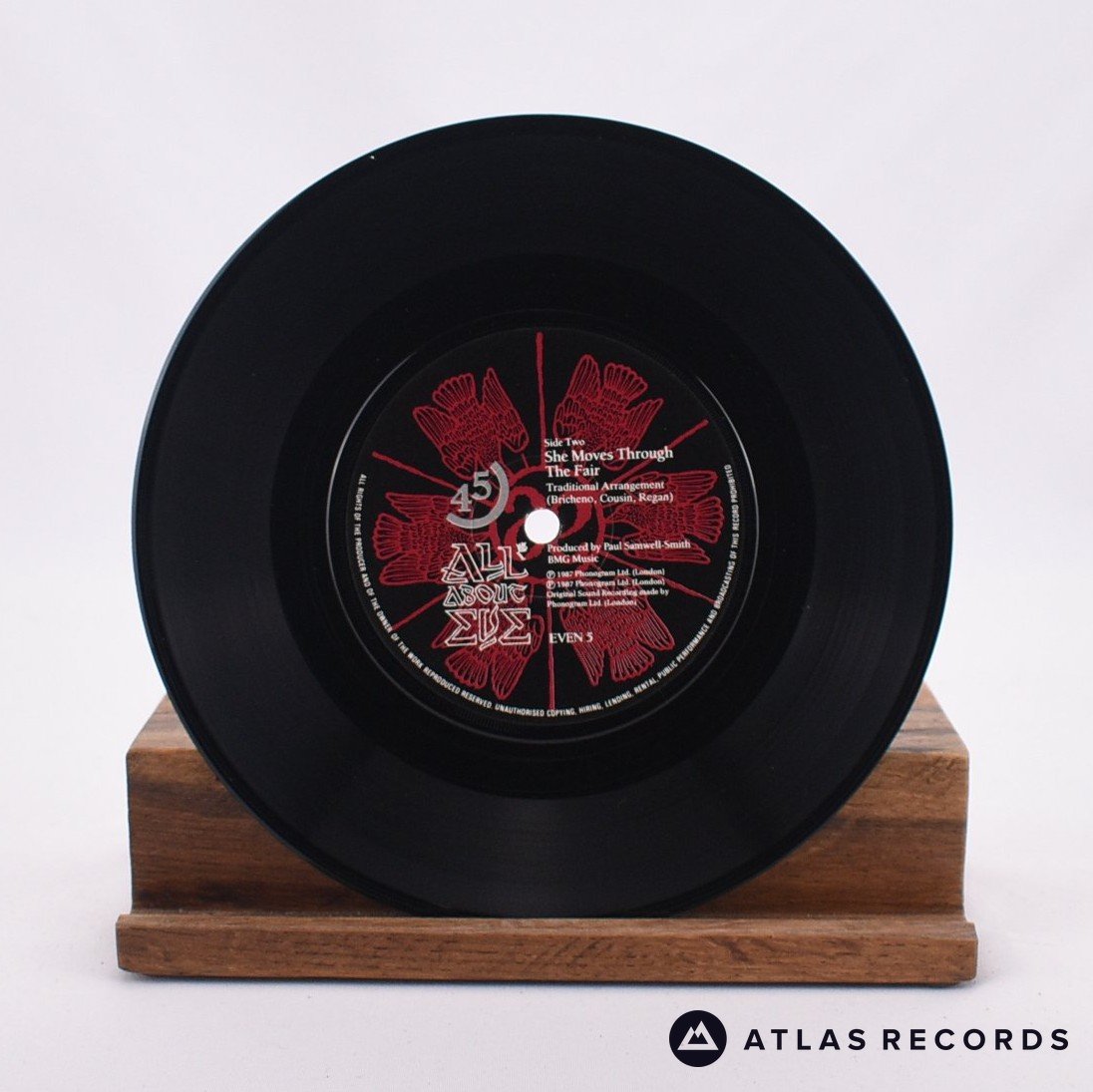 All About Eve - In The Clouds - 7" Vinyl Record - EX/EX