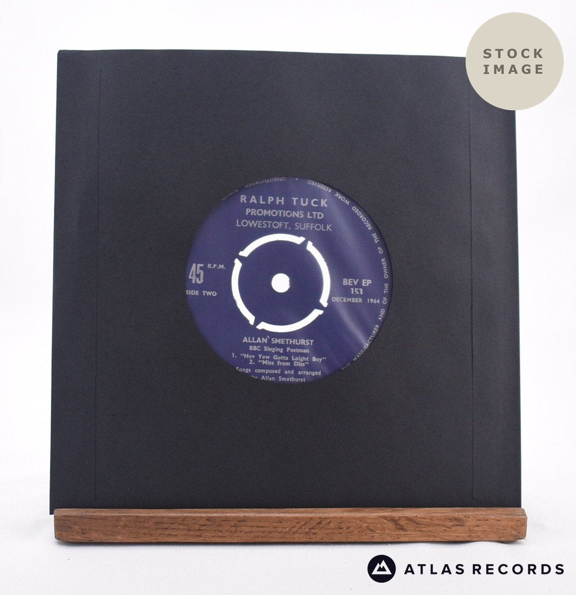 Allan Smethurst - Come Along A Me - 7" EP Vinyl Record