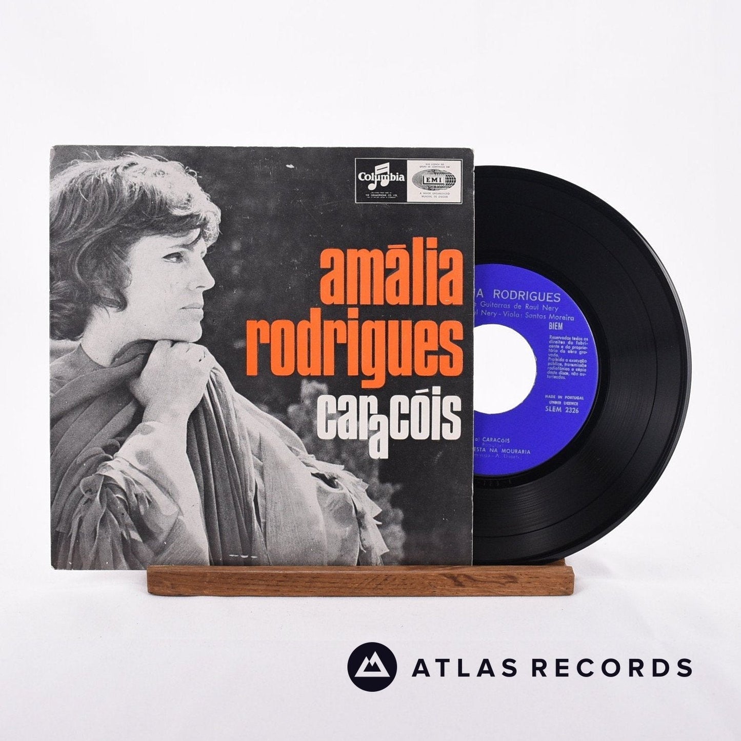 Amália Rodrigues - Caracóis - 7" Vinyl Record - VG+/VG+