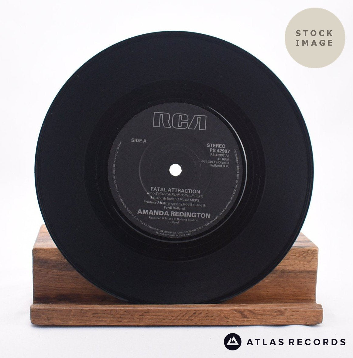 Amanda Redington - Fatal Attraction - 7" Vinyl Record