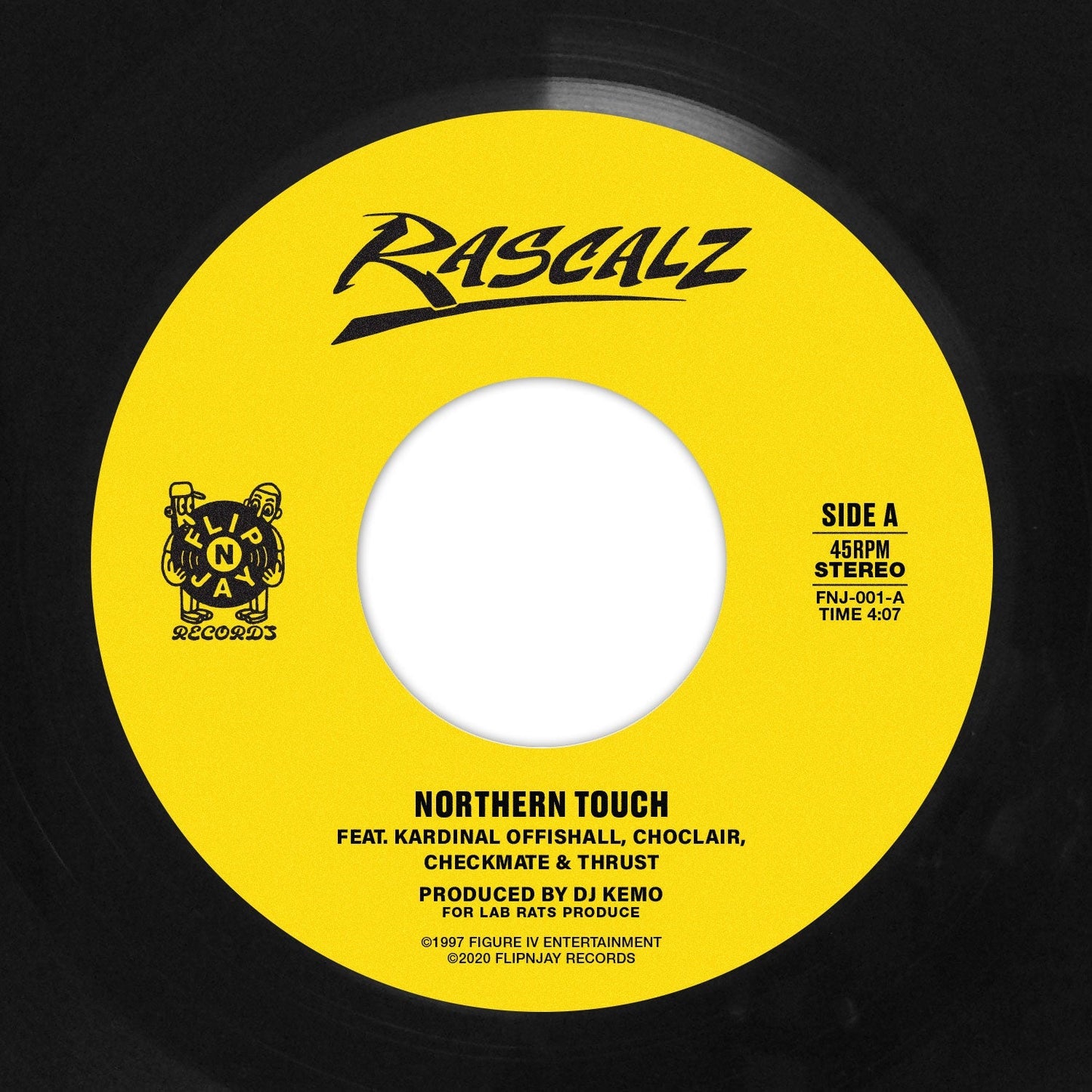 Rascalz - Northern Touch / Northern Touch (Instrumental) 7-Inch