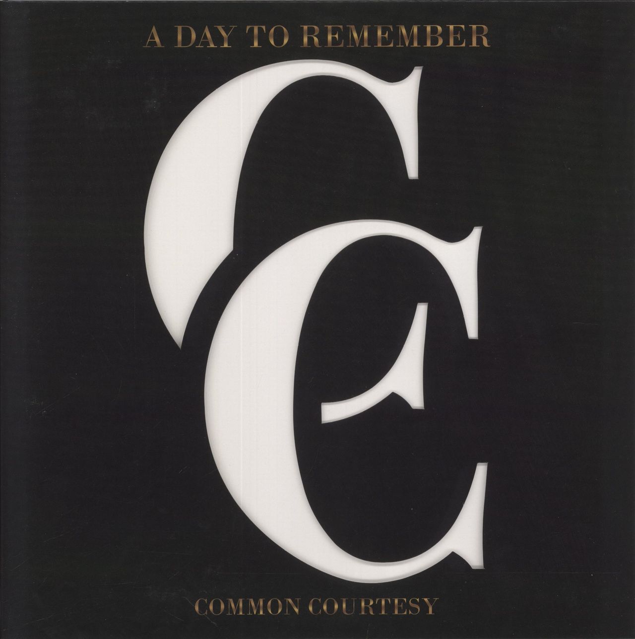 A Day To Remember Common Courtesy - Green / Black Marble Vinyl UK 2-LP vinyl set