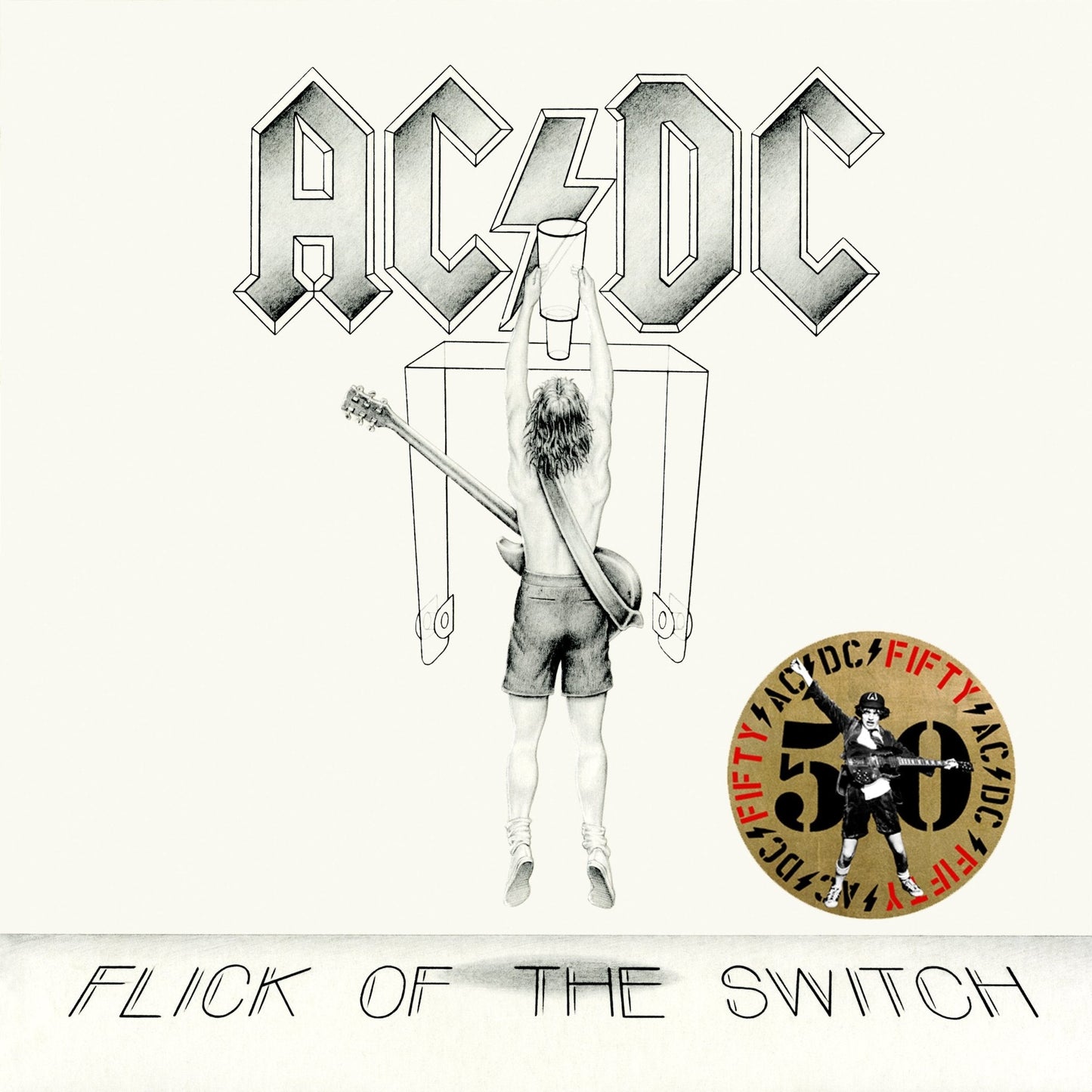 AC/DC - Flick Of The Switch - Gold Vinyl LP Record