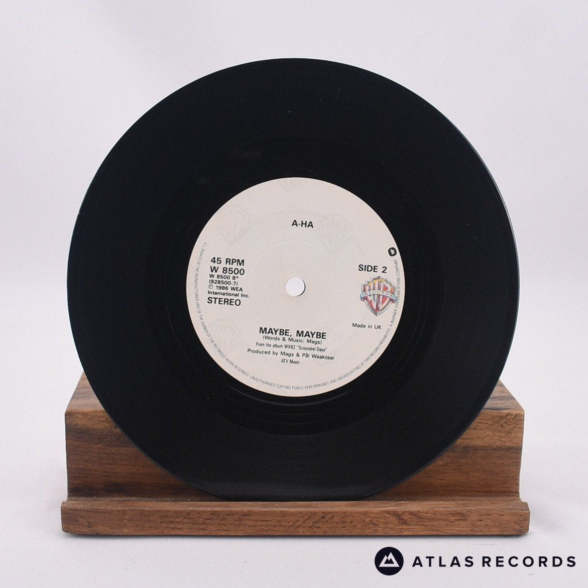 a-ha - Cry Wolf - 7" Vinyl Record - VG+/VG+