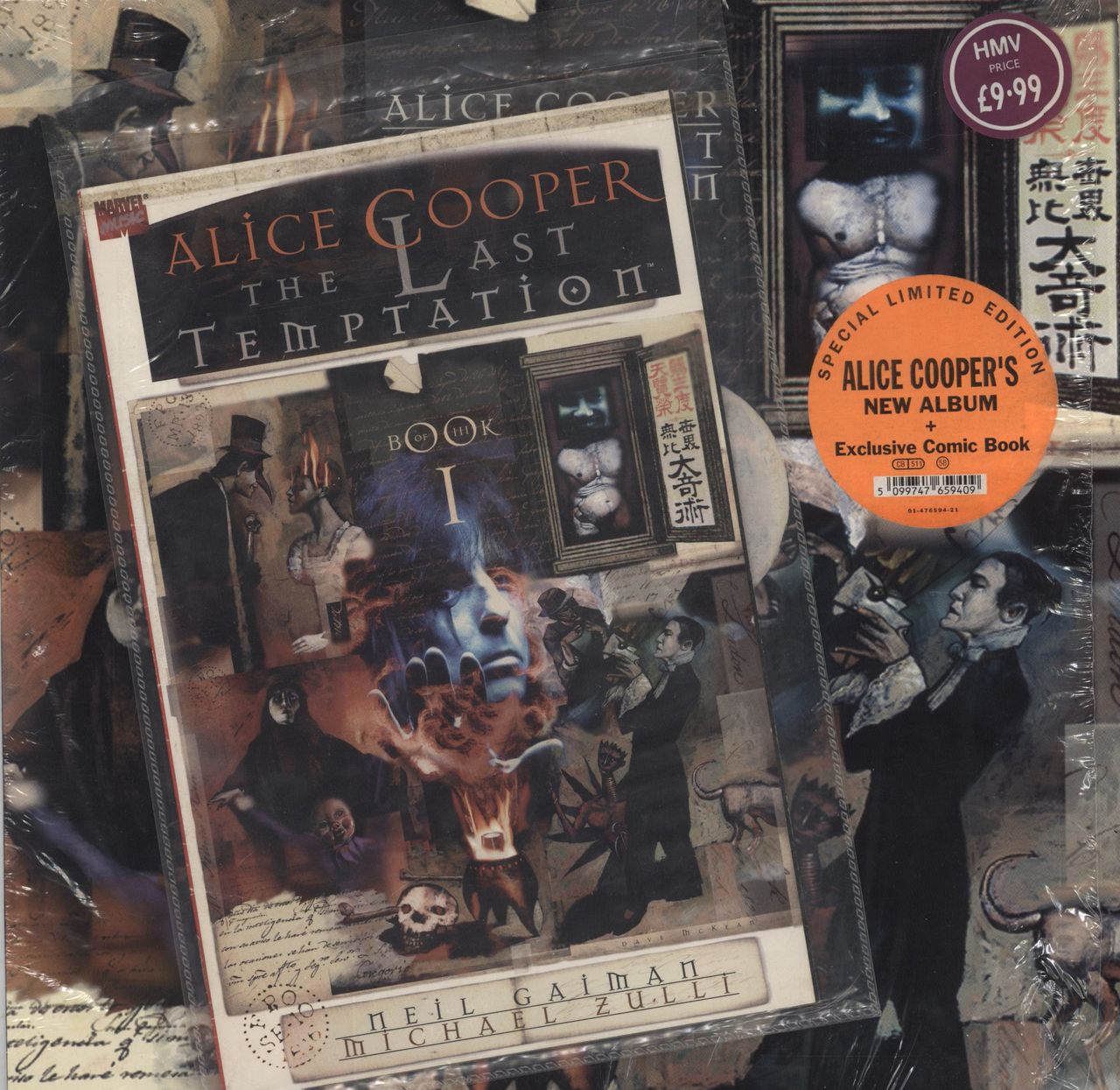 Alice Cooper The Last Temptation Dutch Vinyl LP