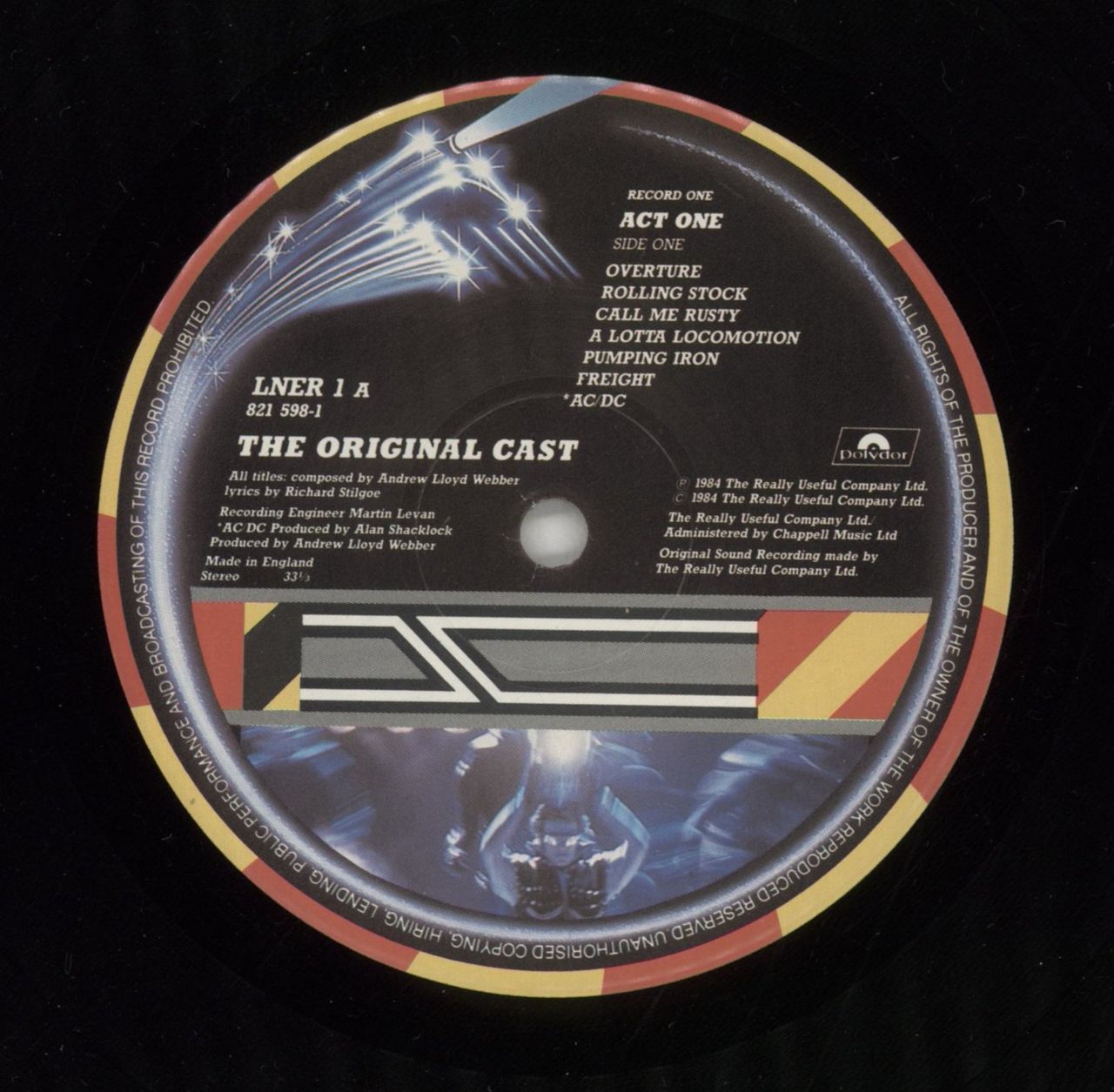 Andrew Lloyd Webber Starlight Express - Promo Stamp UK Promo 2-LP vinyl set