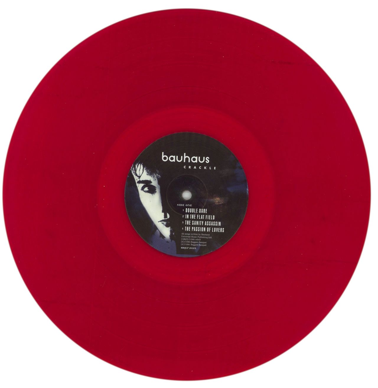 Bauhaus Best Of Bauhaus - Crackle - Red Vinyl UK 2-LP vinyl set