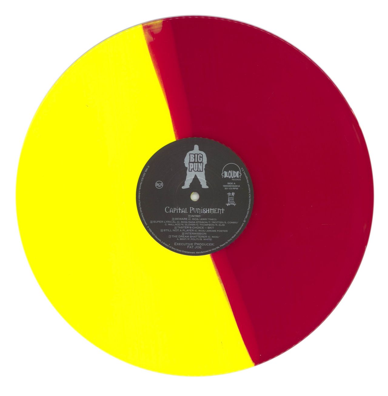 Big Punisher Capital Punishment - Red & Yellow Split Vinyl US 2-LP vinyl set