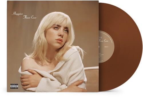 Billie Eilish - Happier Than Ever - Indie Exclusive Brown Vinyl LP Record