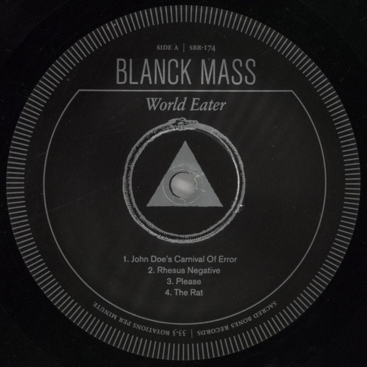 Blanck Mass World Eater US Vinyl LP