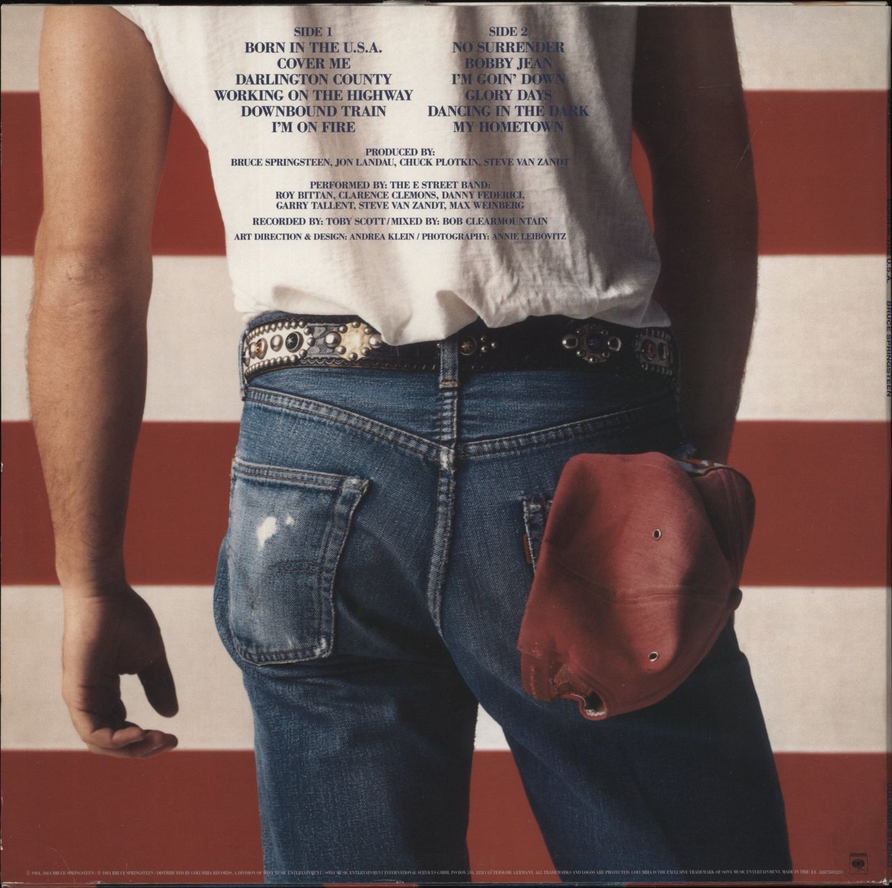Bruce Springsteen Born In The U.S.A. - 180gm UK Vinyl LP