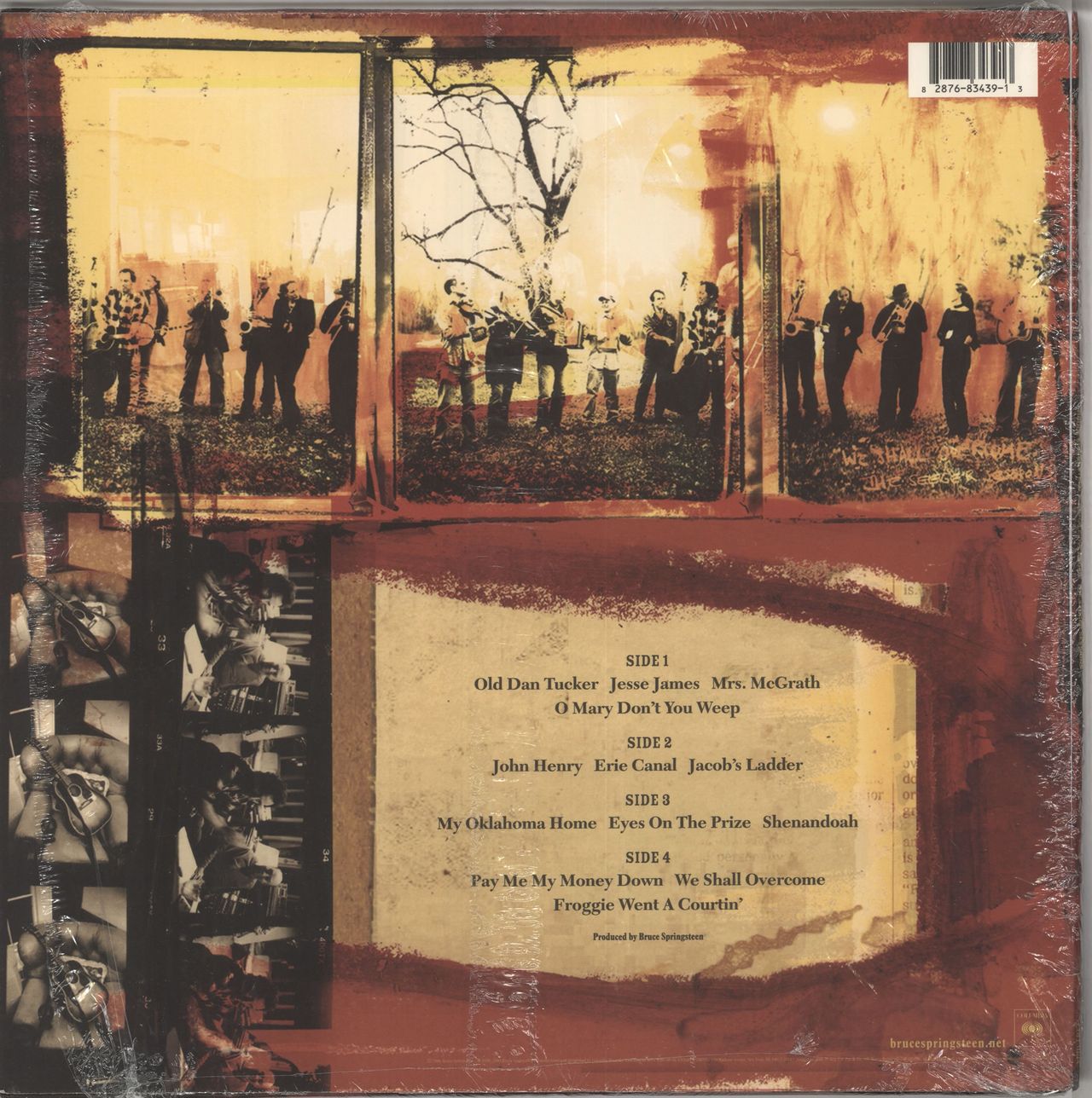 Bruce Springsteen We Shall Overcome: The Seeger Sessions - 180gm Vinyl + Shrink US 2-LP vinyl set