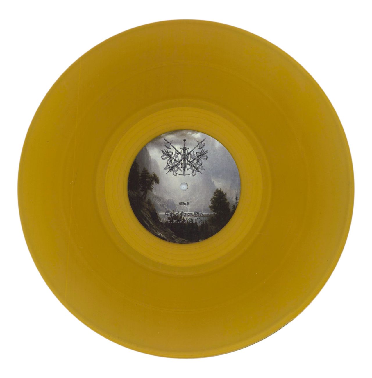 Caladan Brood Echoes Of Battle - Amber Vinyl US 2-LP vinyl set