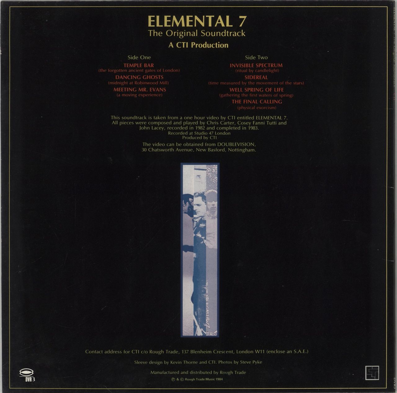 Chris & Cosey Elemental 7 (The Original Soundtrack) UK Vinyl LP