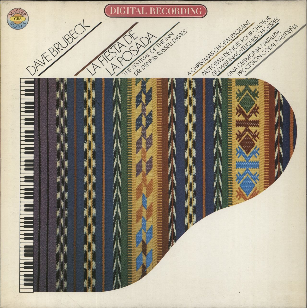 Dave Brubeck La Fiesta De La Posada Dutch Vinyl LP
