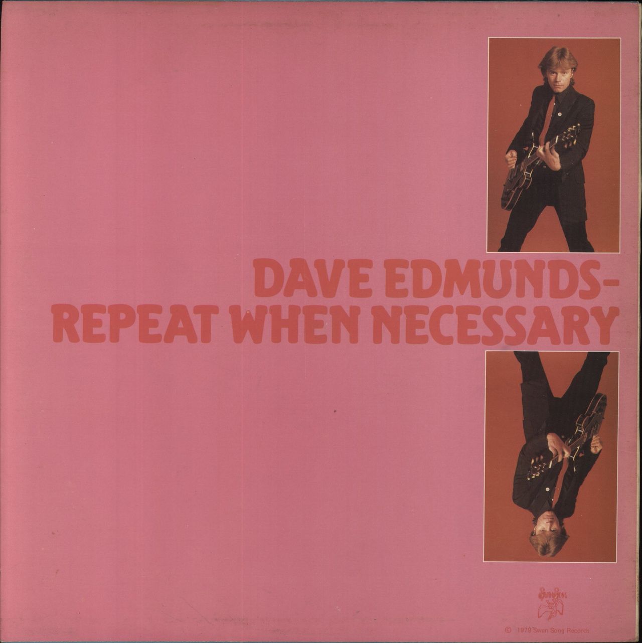 Dave Edmunds Repeat When Necessary UK Vinyl LP
