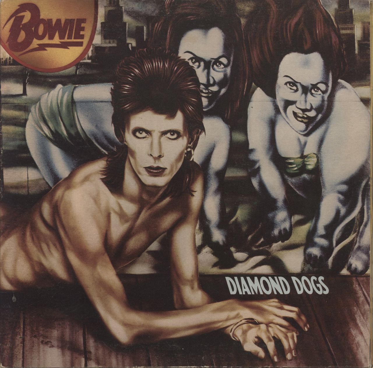 David Bowie Diamond Dogs UK Vinyl LP