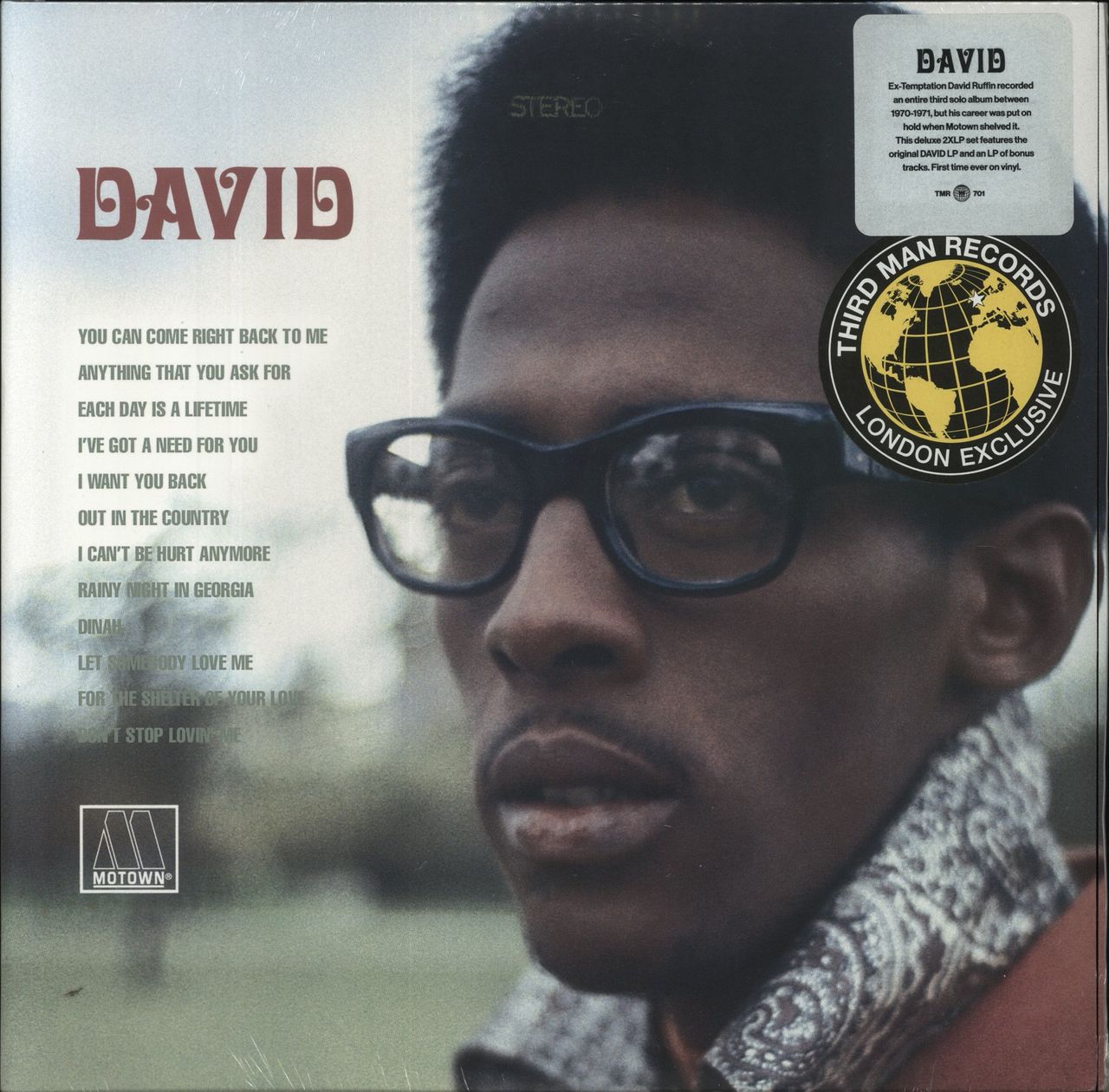 David Ruffin David - Yellow Vinyl - Sealed UK 2-LP vinyl set