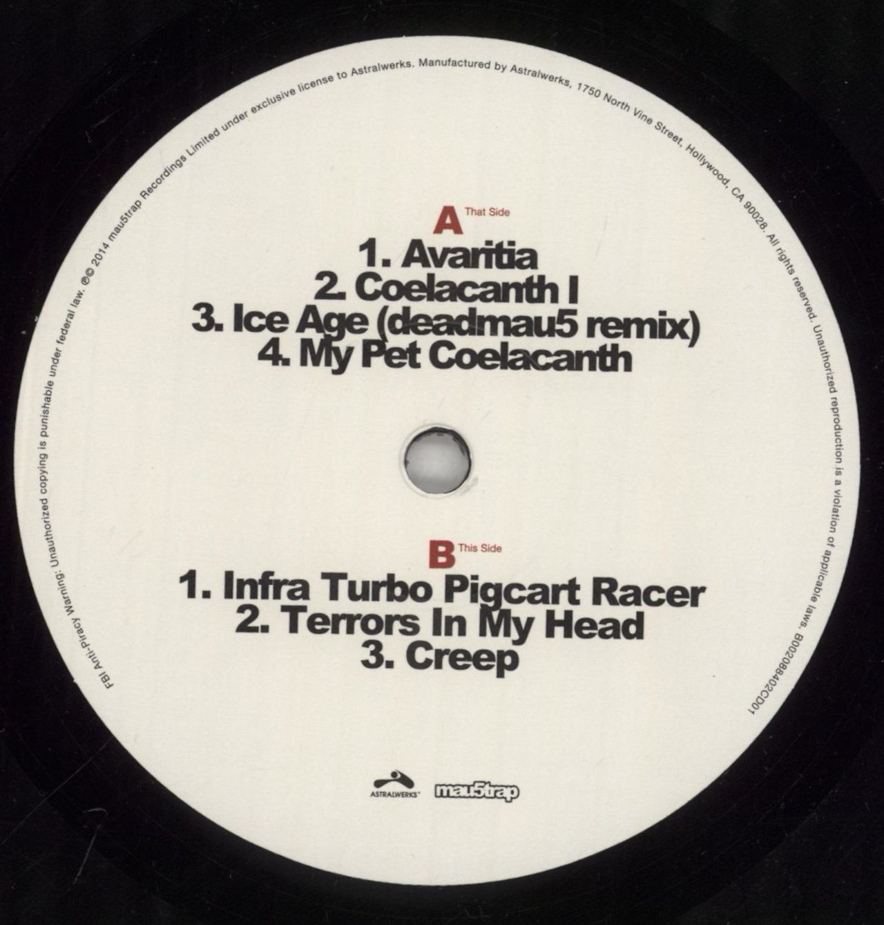 Deadmau5 While(1<2) US 3-LP vinyl set