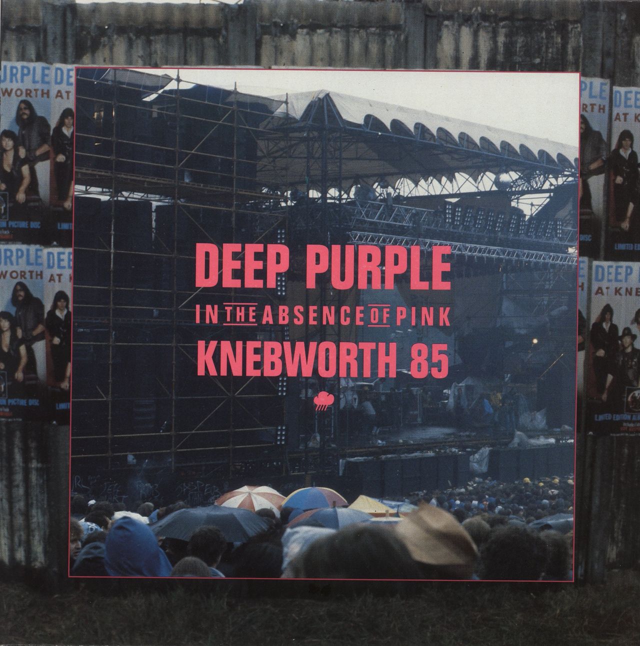 Deep Purple In The Absence Of Pink - Knebworth 85 UK 2-LP vinyl set