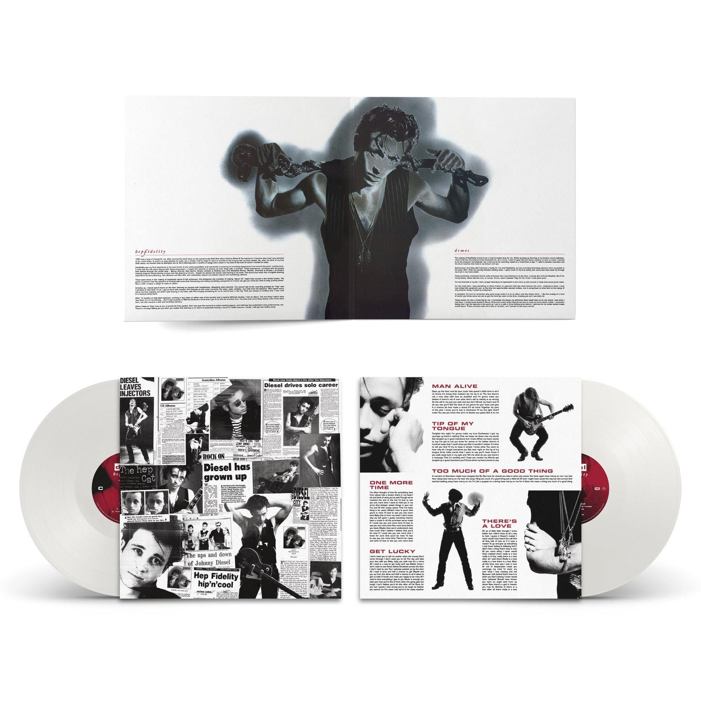 Diesel - Hepfidelity - 30th Anniversary Milky Clear Vinyl LP Record